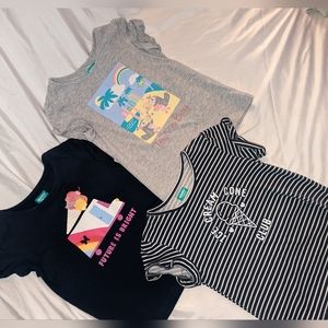 3 pack of girls tshirts